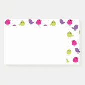 Post-it® Oiseaux colorés mignons   (Devant)