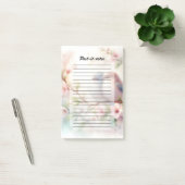 Post-it® Oiseaux d'amour de printemps Fleur de cerisier Flo (Bureau)