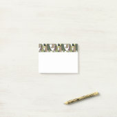 Post-it® Oiseaux de Camouflage (Sur un bureau)