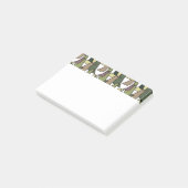 Post-it® Oiseaux de Camouflage (Incliné)