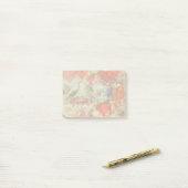 Post-it® Oiseaux de l'amour Vintage Antique Cœur (Sur un bureau)