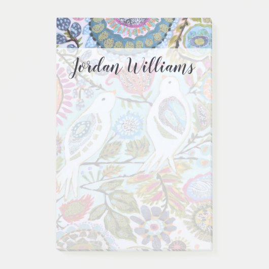 Post-it® Oiseaux de papier I (Devant)