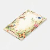 Post-it® Oiseaux encadrés et papillons 2 (Incliné)