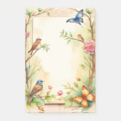 Post-it® Oiseaux encadrés et papillons 2 (Devant)