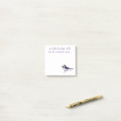 Post-it® Oiseaux modernes...Un petit oiseau me l'a dit (Sur un bureau)