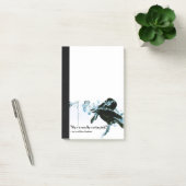 Post-it® Oiseaux noirs Le Corbeau (Bureau)