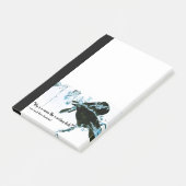 Post-it® Oiseaux noirs Le Corbeau (Incliné)