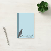 Post-it® Oiseaux noirs Le Corbeau (Bureau)