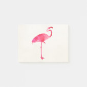 Post-it® Oiseaux roses de la Floride de silhouette (Devant)