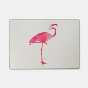 Post-it® Oiseaux roses de la Floride de silhouette