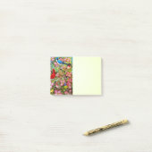 Post-it® Oiseaux sauvages de jardin sur des notes de (Sur un bureau)