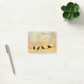 Post-it® Oiseaux sur fil (Bureau)