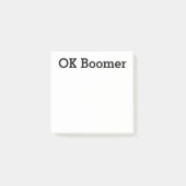 Post-it® OK Boomer (Devant)