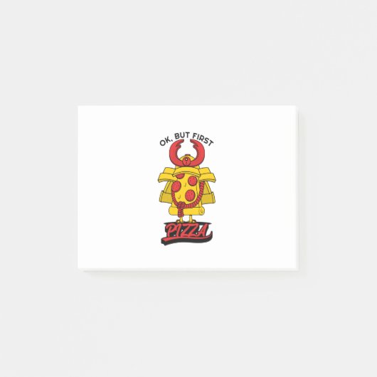 Post-it® Ok, Mais Première Pizza (Devant)