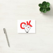Post-it® ok man yes man work drôle (Bureau)