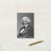 Post-it® Old Fr3d3rick Bailey Douglas African American Hero (Sur un bureau)