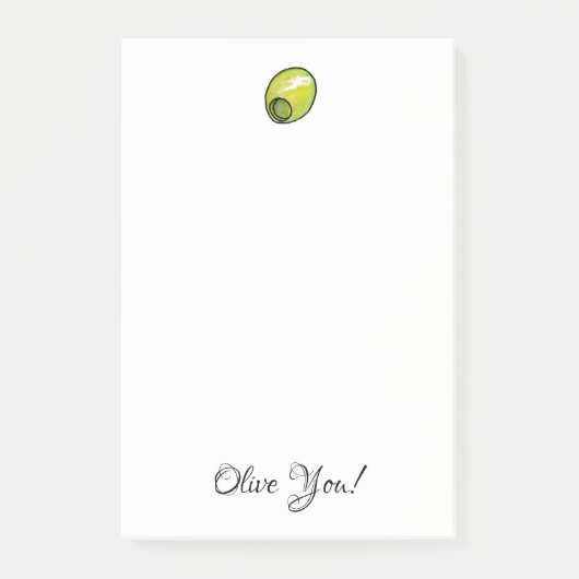 Post-it® Olive (Devant)