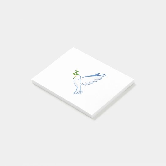 Post-it® Olive Branch & Dove (Incliné)