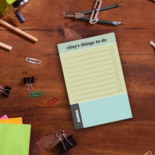 Post-it® Olive Green Grey Choses à faire et notes
