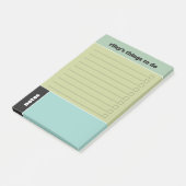 Post-it® Olive Green Grey Choses à faire et notes (Incliné)