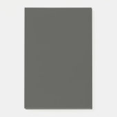 Post-it® olive noire (couleur solide) (Devant)
