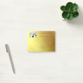 Post-it® Ombre minimale mariage Favor or Merci (Bureau)