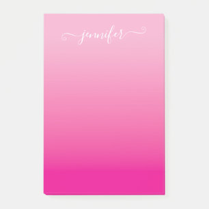 Post-it® Ombre Rose Clair et Chaud