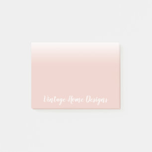 Post-it® Ombre rose et blanc doux