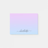 Post-it® Ombré rose et turquoise (Devant)