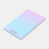 Post-it® Ombré rose et turquoise (Incliné)