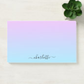 Post-it® Ombré rose et turquoise (Bureau)