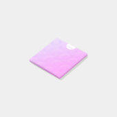 Post-it® Ombre rose et violet design ambiant (Incliné)