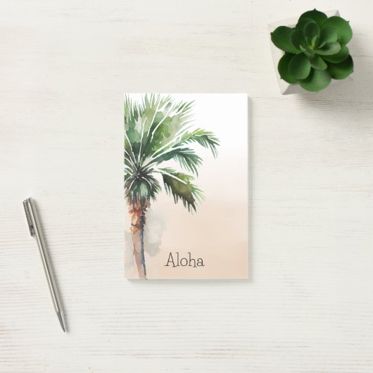 Post-it® Ombre tropicale de palmier (Bureau)