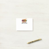 Post-it® OMG Nom personnalisé Fun Modern Comic Book (Sur un bureau)