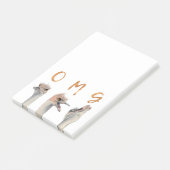 Post-it® OMG Ostriches (Incliné)