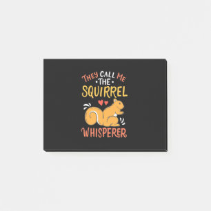 Post-it® On M'Appelle Le Whispereur D'Écureuil