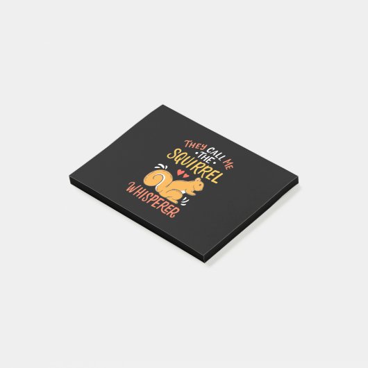 Post-it® On M'Appelle Le Whispereur D'Écureuil (Incliné)