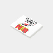 Post-it® On ne peut pas épeler le héros sans RH (Incliné)