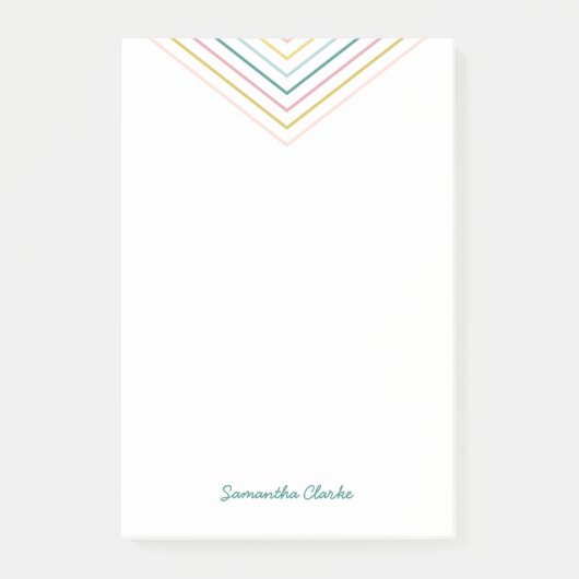 Post-it® On Point (Large) - Émeraude (Devant)