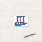 Post-it® Oncle Sam Casquette (Sur un bureau)