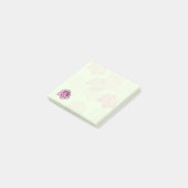 Post-it® One Detail Peony Post it Notes (Incliné)