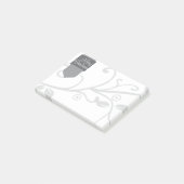 Post-it® Onglet Argent & Joyeux Noël (Incliné)