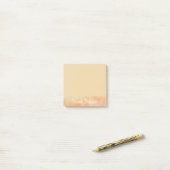 Post-it® Onglet latéral personnalisé avec nom (Sur un bureau)