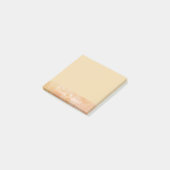 Post-it® Onglet latéral personnalisé avec nom (Incliné)