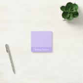 Post-it® Onglet latéral personnalisé avec nom (Bureau)