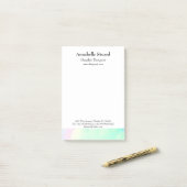 Post-it® Opal élégant moderne fournitures uniques post-it n (Sur un bureau)