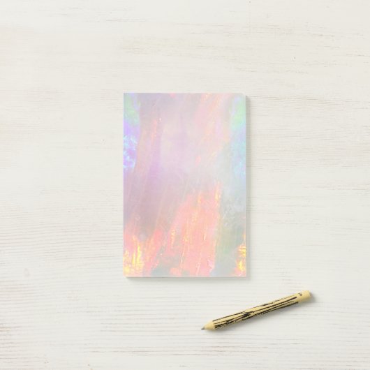 Post-it® Opal précieux (Sur un bureau)