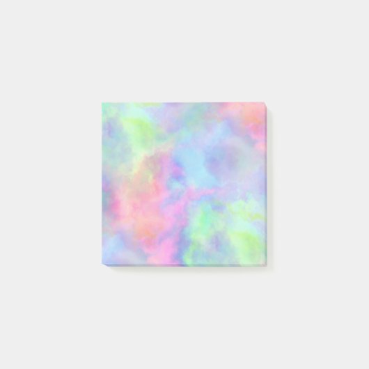 Post-it® opal watercolor splash : (Devant)