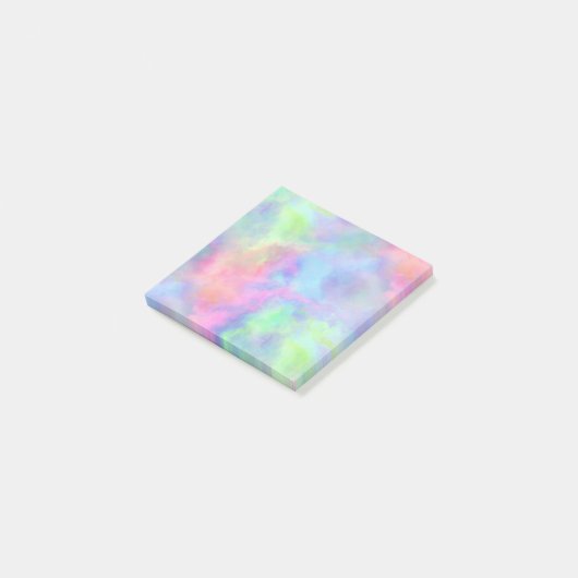 Post-it® opal watercolor splash : (Incliné)