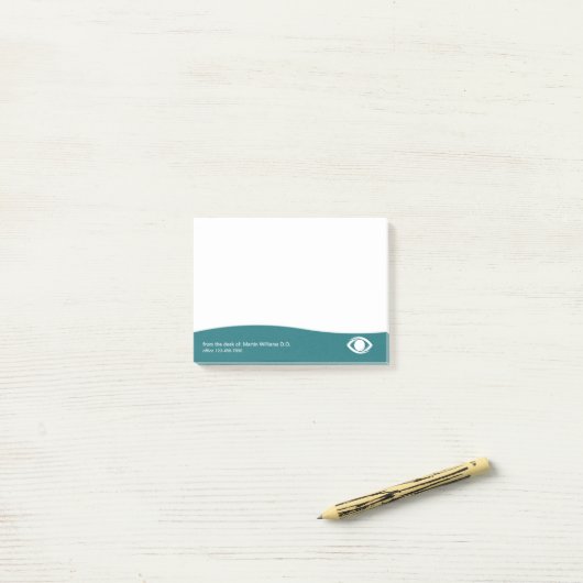 Post-it® Ophtalmologiste moderne Office Sticky Notepads (Sur un bureau)